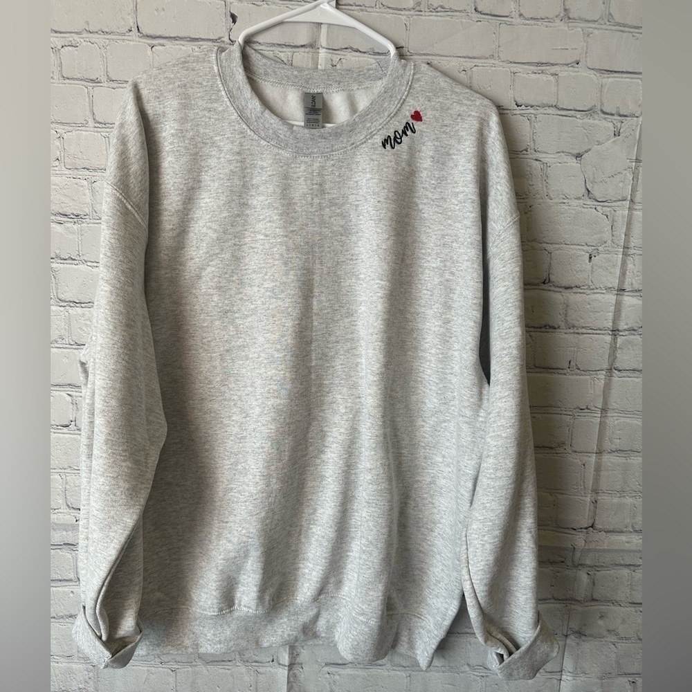 Gray Crewneck Sweater - Picture 2 of 3